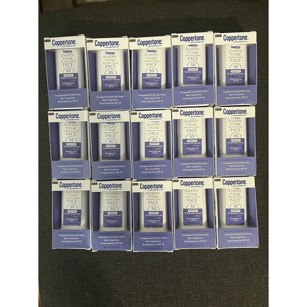 Lot of 15 coppertone face